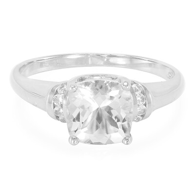 Bague en argent et Goshénite