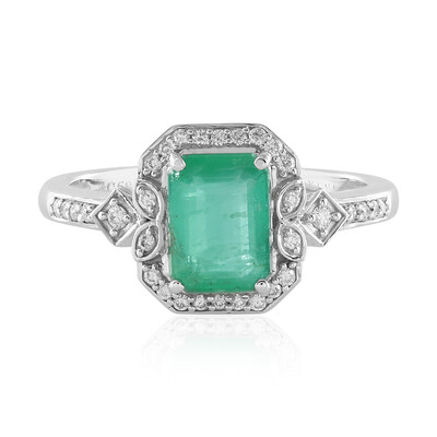 Bague en or et Emeraude du Brésil (AMAYANI)
