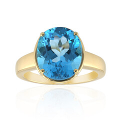 Bague en or et Topaze de Marambaia