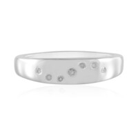 Bague en argent et Diamant I2 (I)