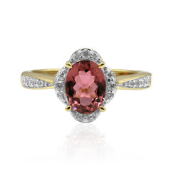 Bague en or et Tourmaline rose (Adela Gold)