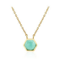 Collier en argent et Amazonite