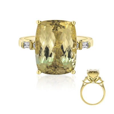 Bague en or et Tourmaline néon du Congo (AMAYANI)
