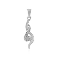Pendentif en argent et Diamant I2 (H)