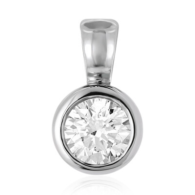 Pendentif en argent et Topaze blanche