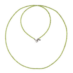Collier en argent et Péridot