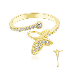 Bague en or et Diamant I1 (H) (CIRARI)