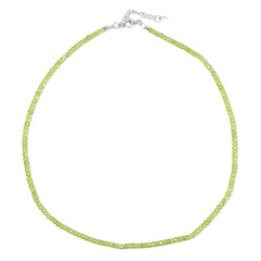 Collier en argent et Péridot