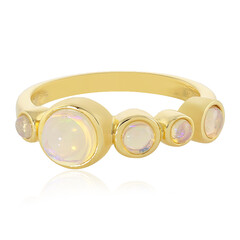 Bague en argent et Opale Welo