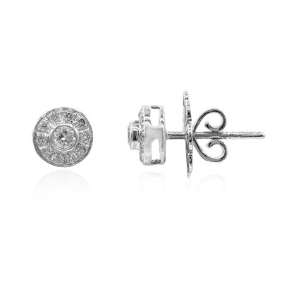 Boucles d'oreilles en or et Diamant SI2 (H) (Estée Collection)