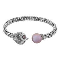 Bracelet en argent et Perle Ming