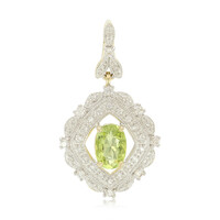 Pendentif en or et Tourmaline Paraïba