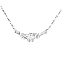 Collier en argent et Pétalite