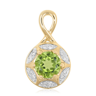 Pendentif en or et Péridot