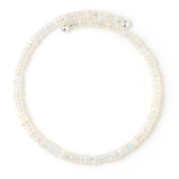 Bracelet en acier et Opale Welo (Riya)