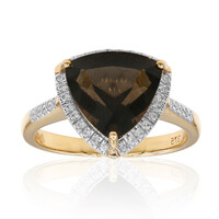 Bague en or et Saffordite (Amanda Adkins)