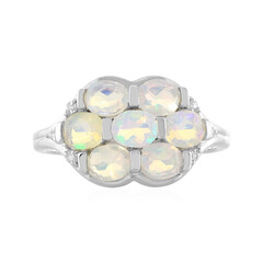 Bague en argent et Opale Welo