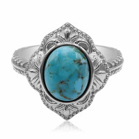 Bague en argent et Turquoise