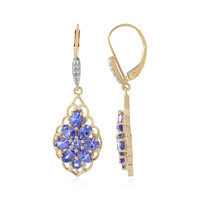 Boucles d'oreilles en or et Tanzanite (Adela Gold)