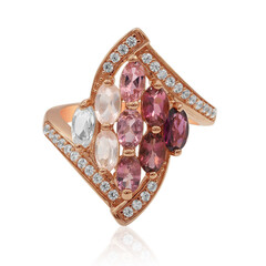 Bague en argent et Grenat Rhodolite