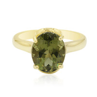 Bague en or et Apatite de Fort Dauphin (Tenner Diniz)