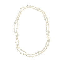 Collier en argent et Perle de culture d'eau douce (TPC)
