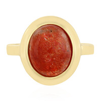 Bague en argent et Pierre du Soleil