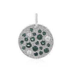 Pendentif en argent et Saphir du Montana
