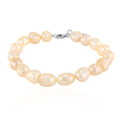 Bracelet en argent et Perle de culture d'eau douce (TPC)