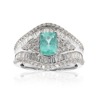 Bague en or et Tourmaline Paraïba (CIRARI)