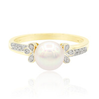 Bague en or et Perle d'Akoya (TPC)