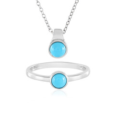 Bague en argent et Turquoise Sleeping Beauty (Faszination Türkis)