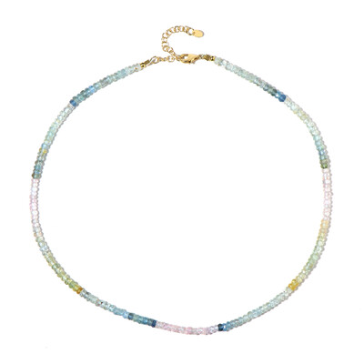Collier en argent et Béryl fantaisie