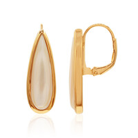 Boucles d'oreilles en argent et Nacre
