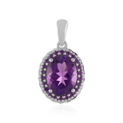 Pendentif en argent et Améthyste