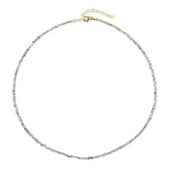 Collier en argent et Diamant couleur argent