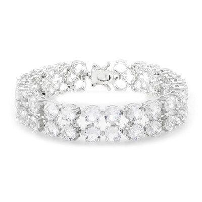 Bracelet en argent et Béryl de l'Himalaya