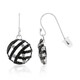 Boucles d'oreilles en argent et Zircon