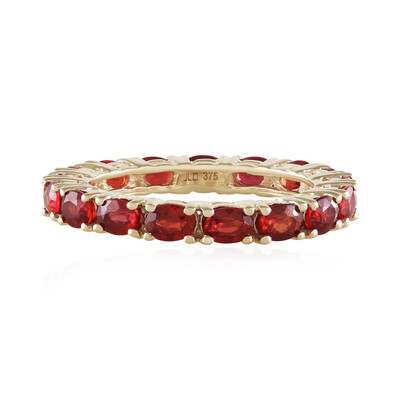 Bague en or et Rubis de Tanzanie