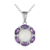 Collier en argent et Opale Welo