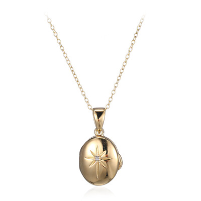Collier en argent et Diamant I3 (I)