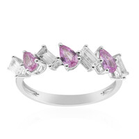 Bague en or et Saphir parme (CIRARI)