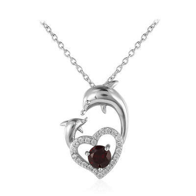 Collier en argent et Grenat