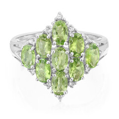 Bague en argent et Tourmaline Paraïba
