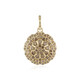 Pendentif en or et Diamant champagne I2 (de Melo)