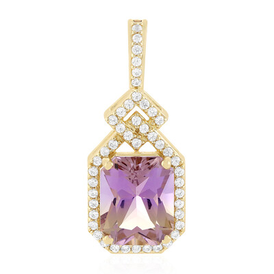 Pendentif en or et Amétrine de Anahi