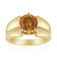 Bague en or et Sphalérite