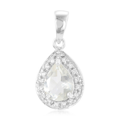 Pendentif en argent et Orthose