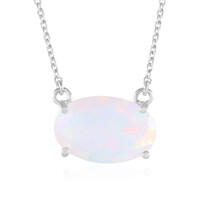 Collier en argent et Opale Welo AAA (de Melo)