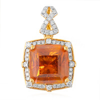 Pendentif en or et Sphalérite (AMAYANI)